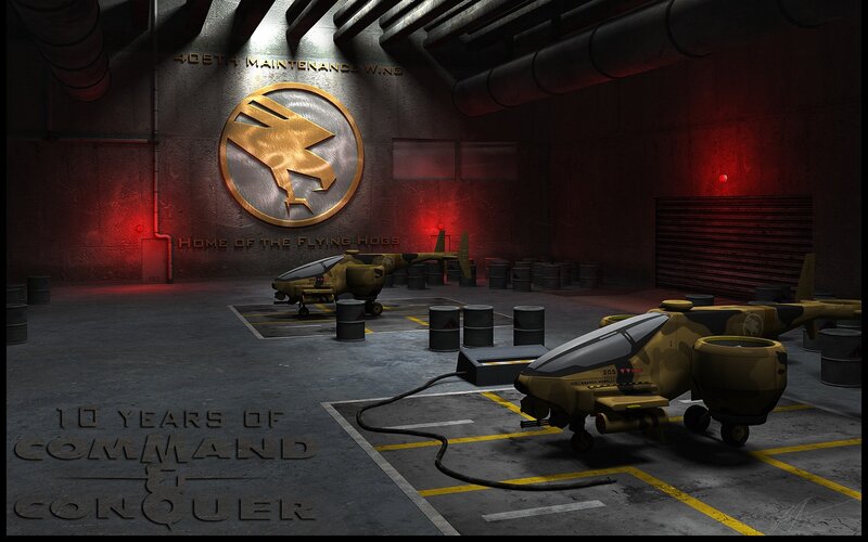Command & Conquer hangar
