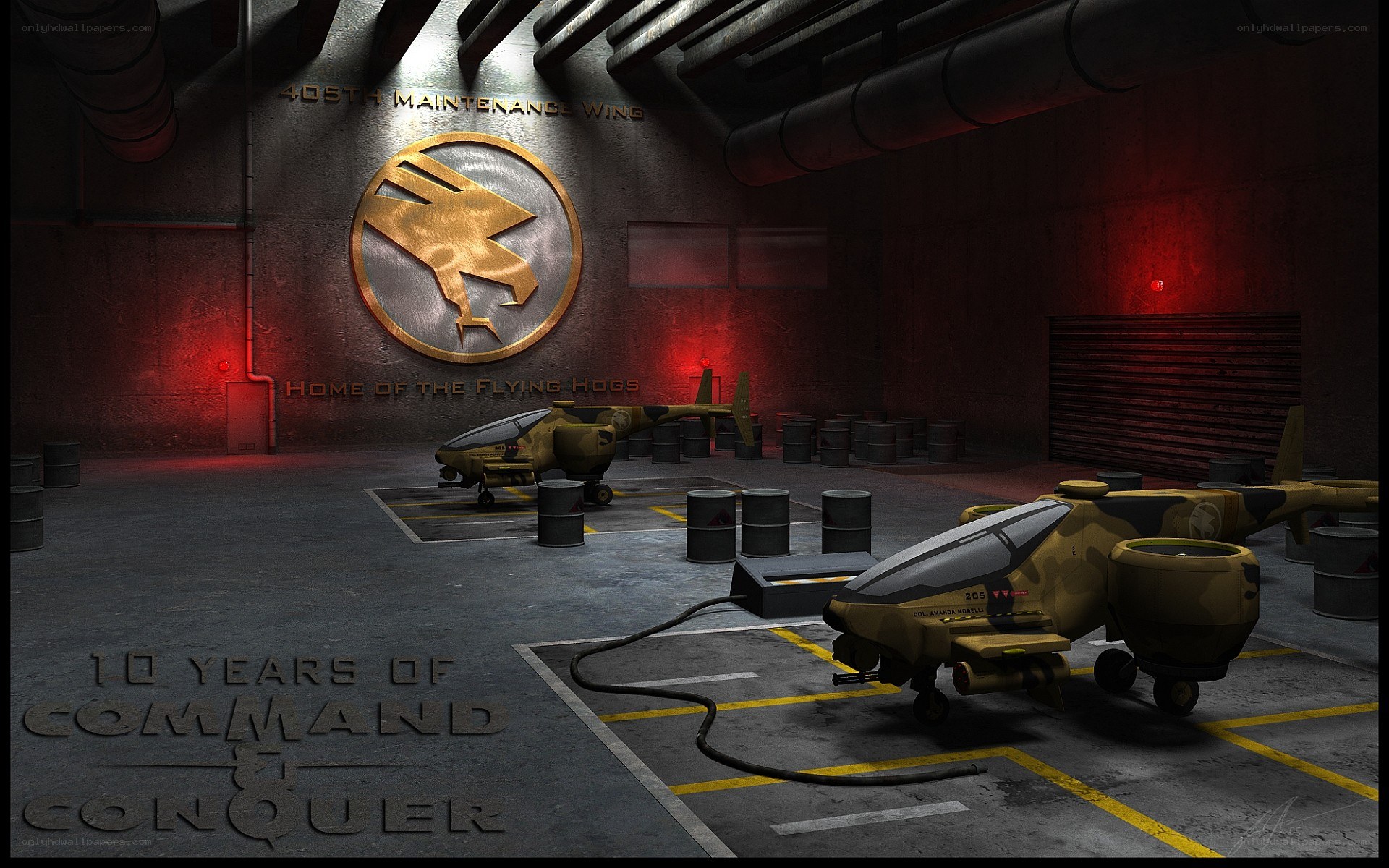 Command & Conquer hangar