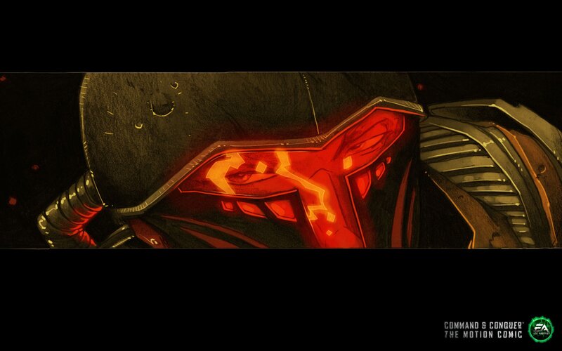 Command & Conquer motion comic artwork