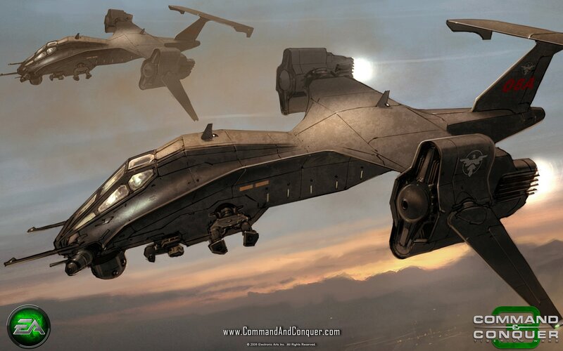 Command & Conquer: Tiberium Wars aircraft