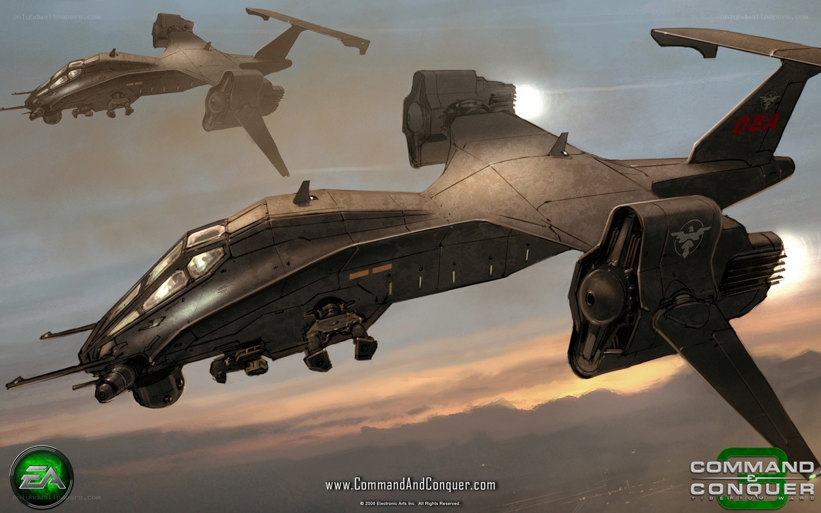 Command & Conquer: Tiberium Wars aircraft