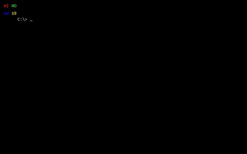 command prompt screen