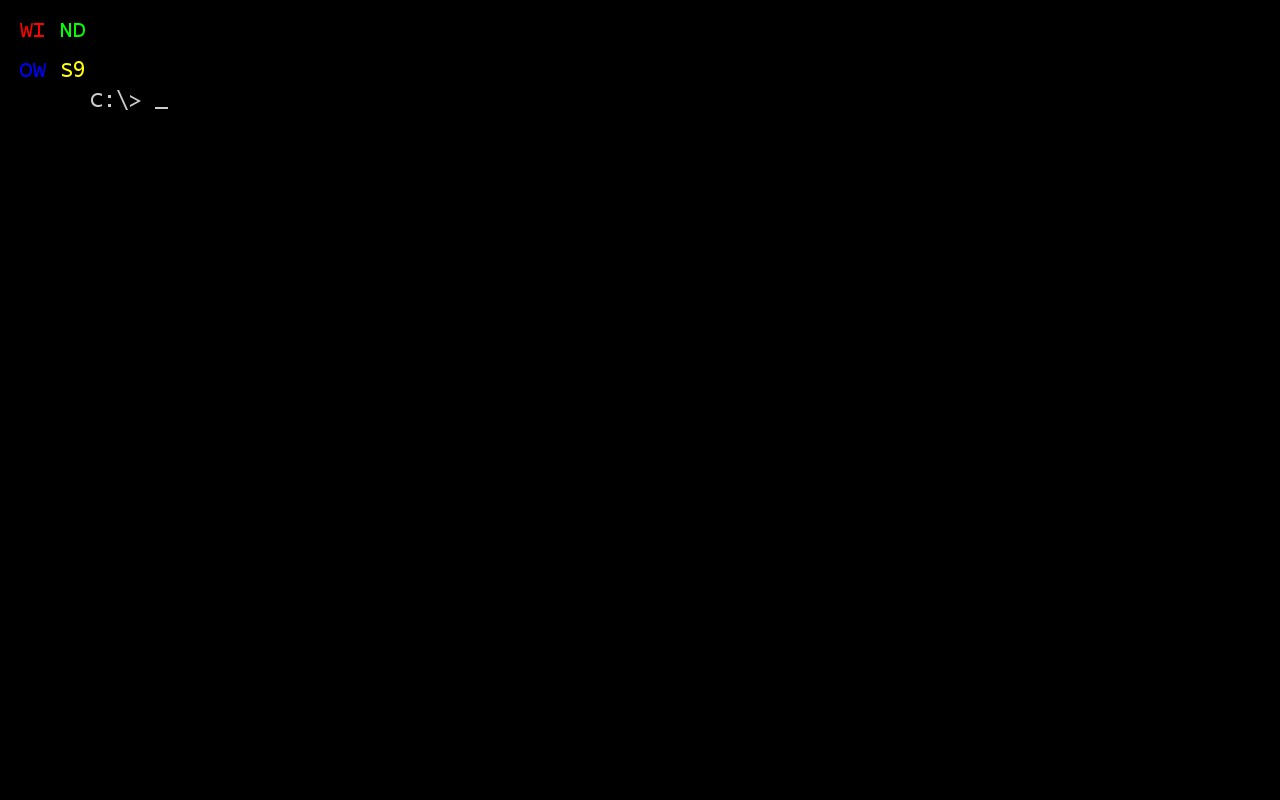 command prompt screen