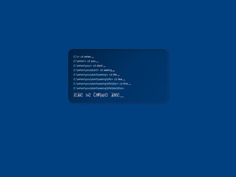 Command Prompt Window