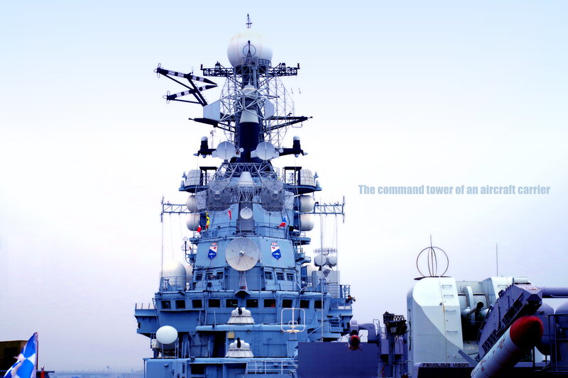 Command Tower of Aircraft Carrier