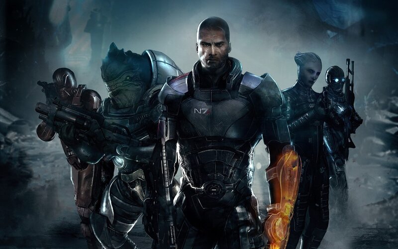 Commander Shepard and Squad