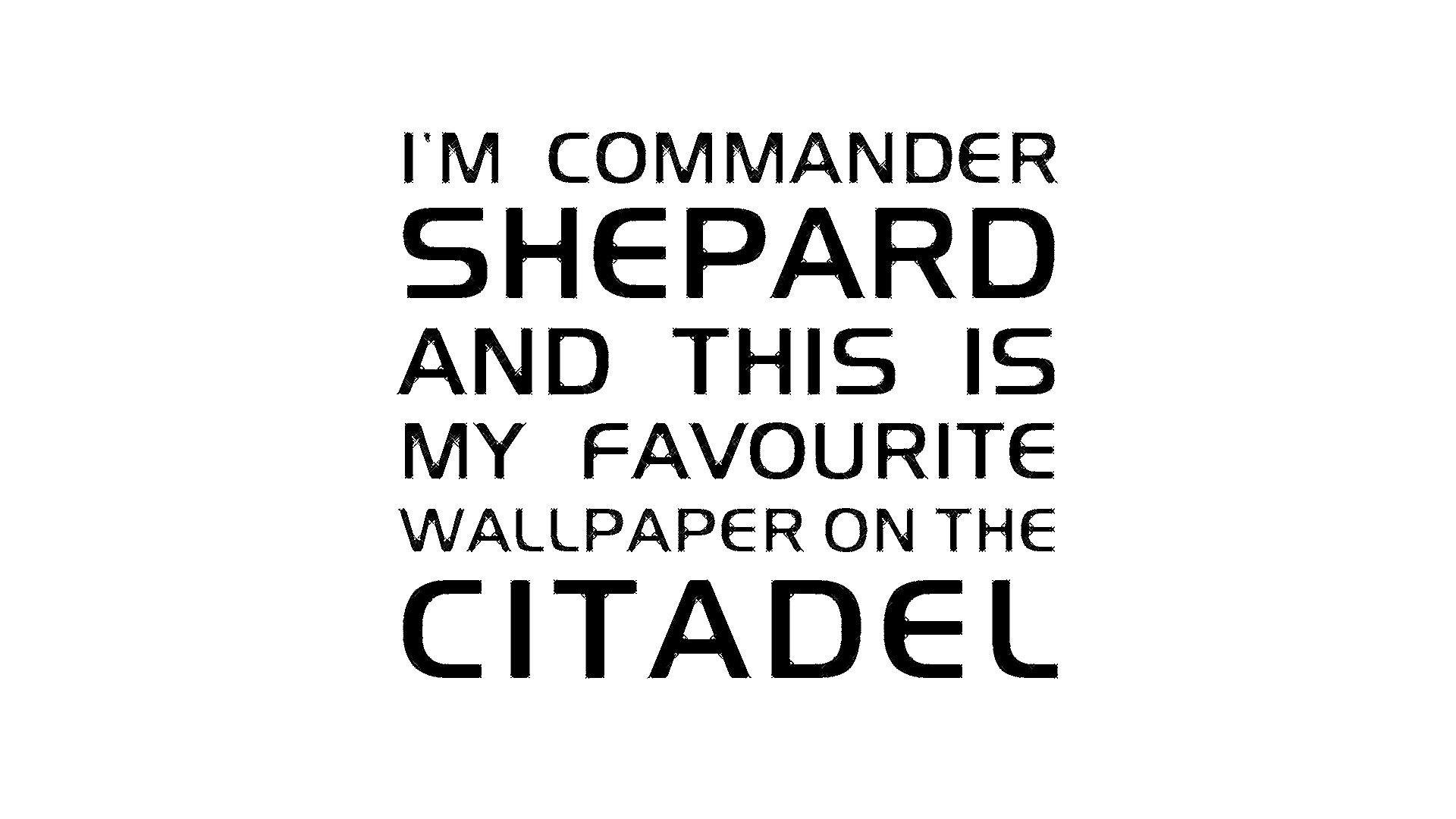 Commander Shepard wallpaper