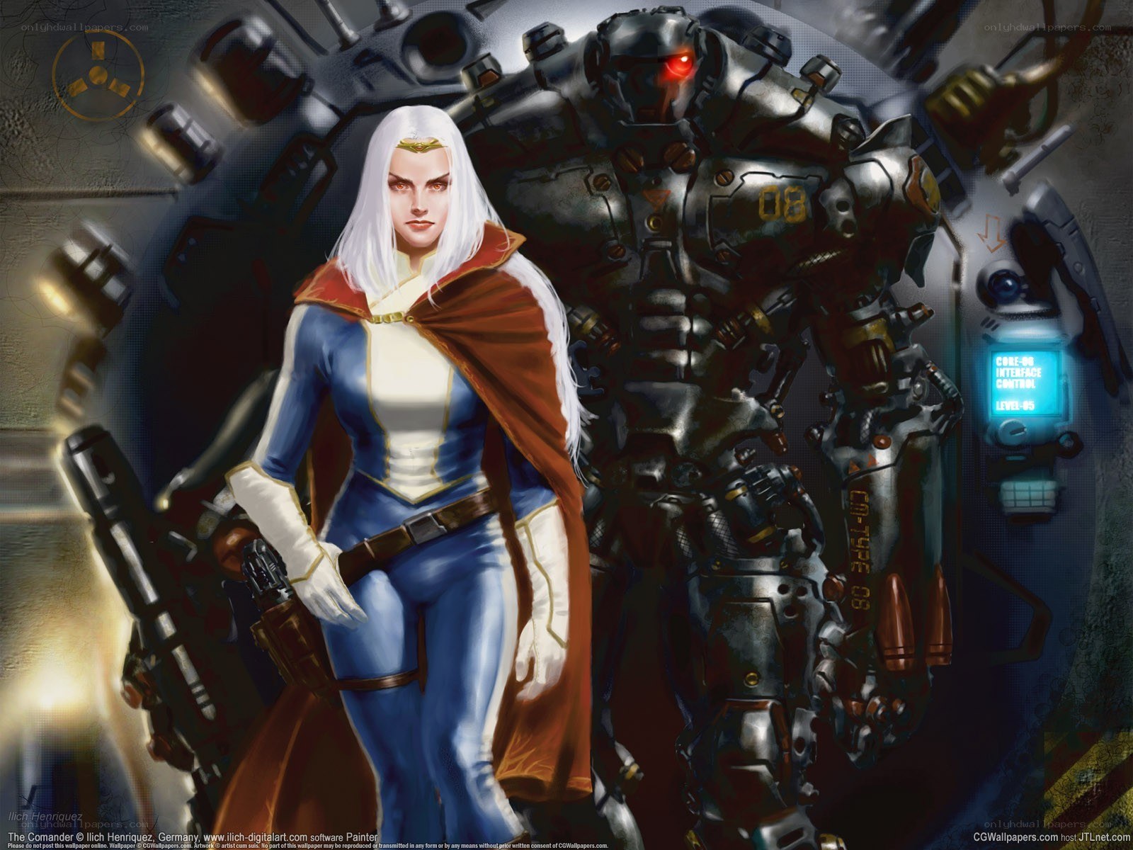 Commander with Power Armor