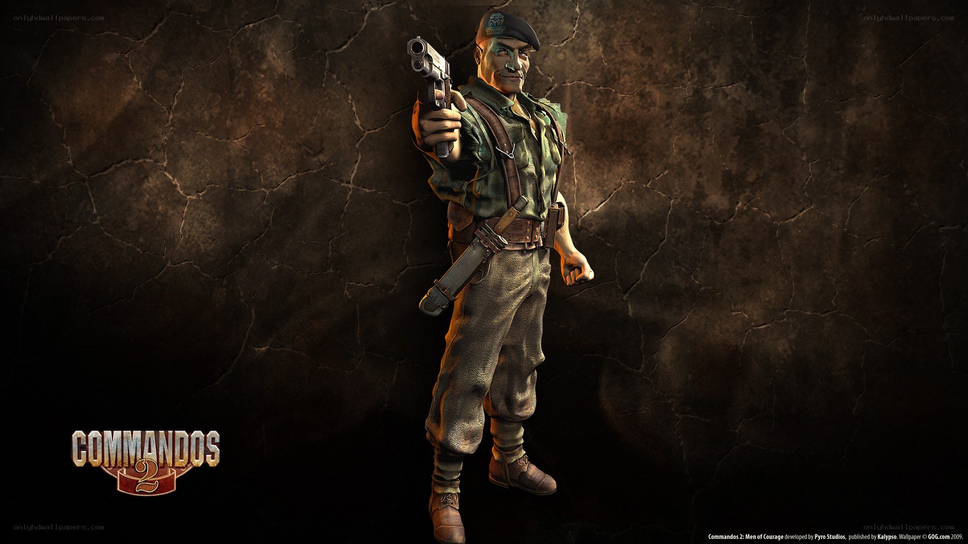 Commandos 2 soldier character