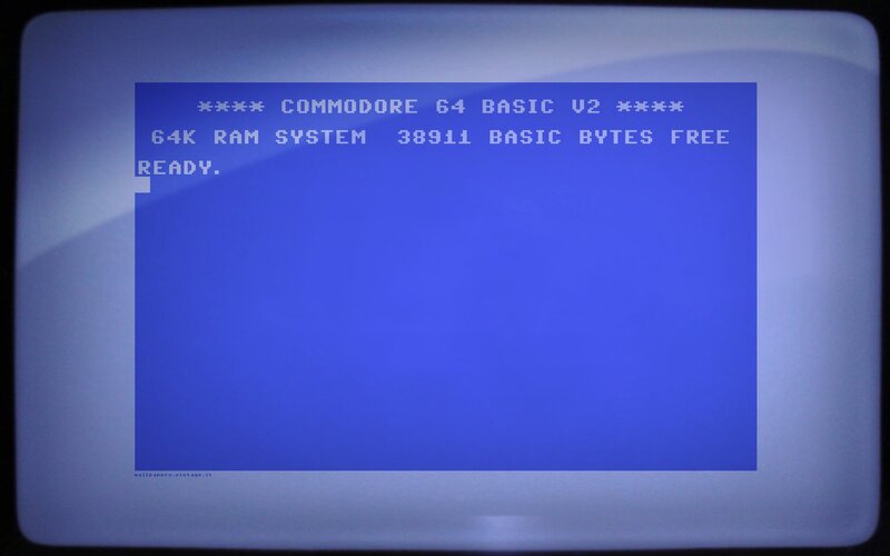 Commodore 64 BASIC V2 boot screen