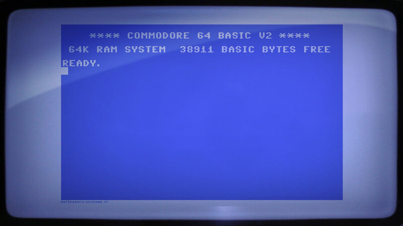 Commodore 64 BASIC V2 boot screen