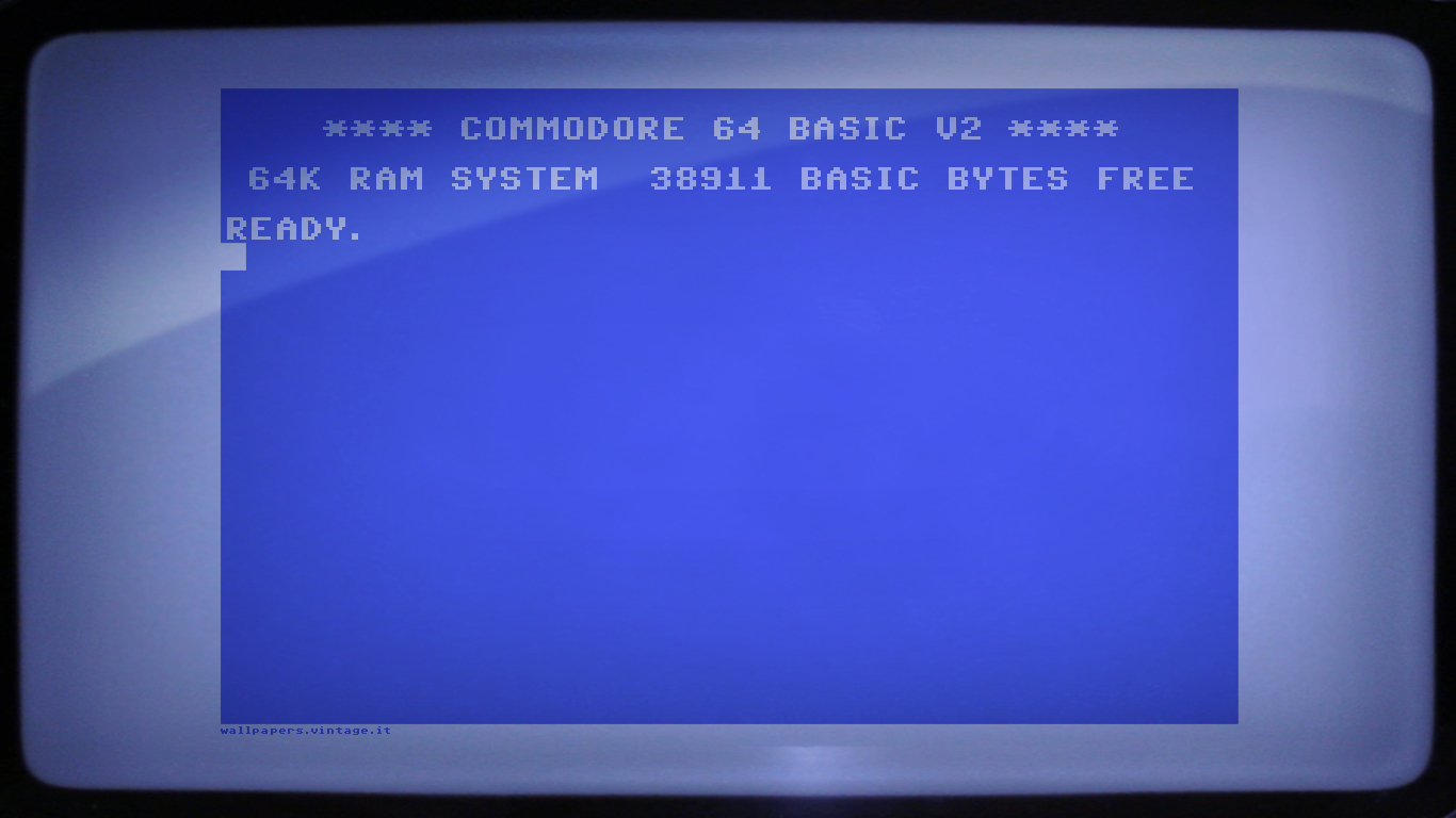 Commodore 64 BASIC V2 boot screen