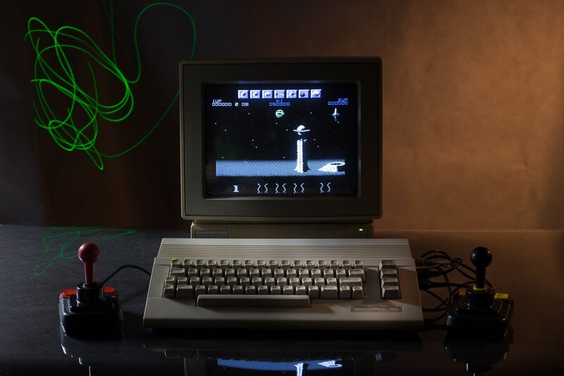 Commodore 64 Computer — Black