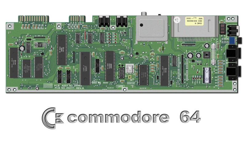Commodore 64 motherboard