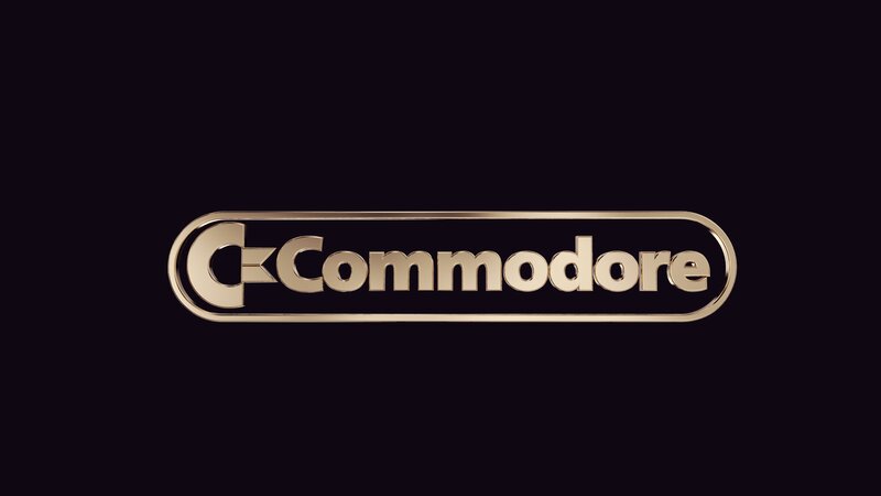 Commodore Logo — Gold