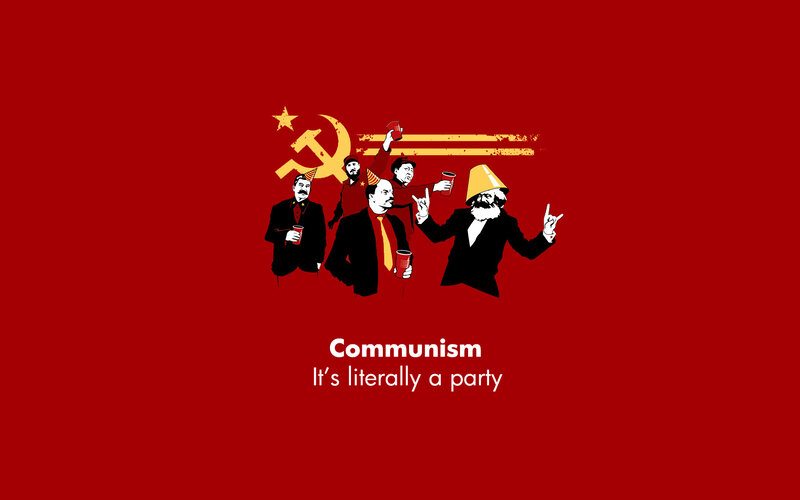 Communism is a party