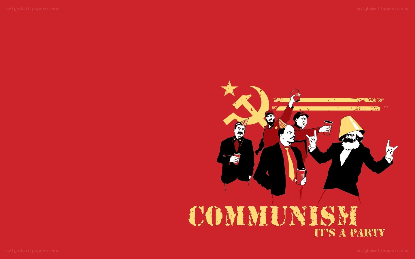 Communism is a party
