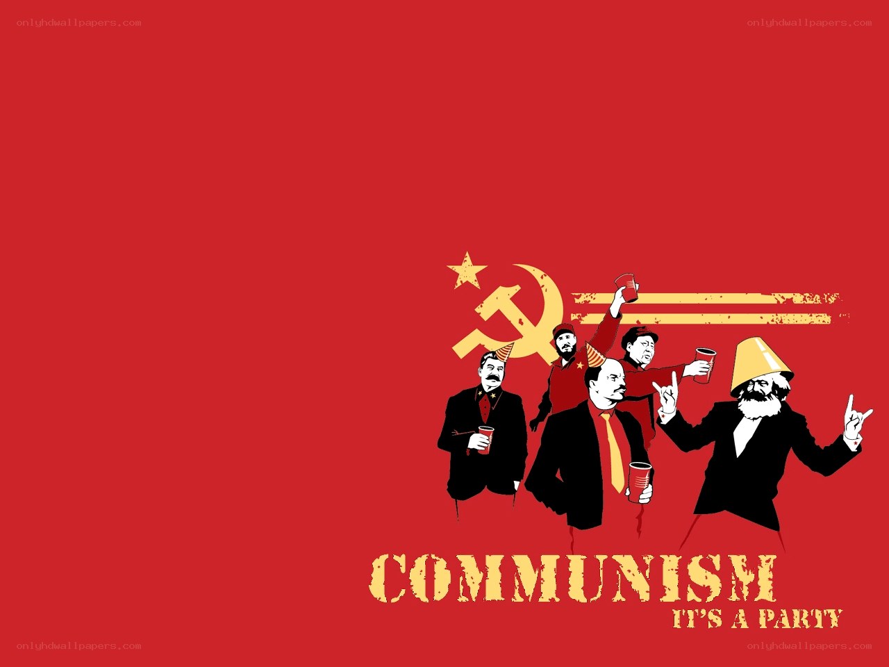 Communism is a party