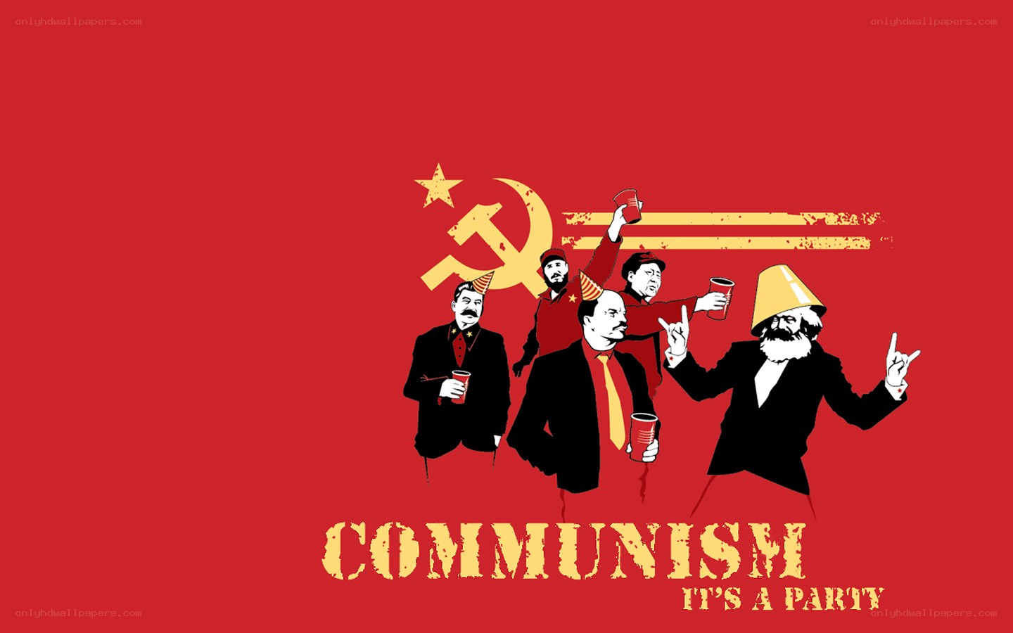 Communism is a party