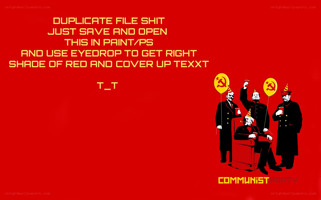 Communist Party celebration
