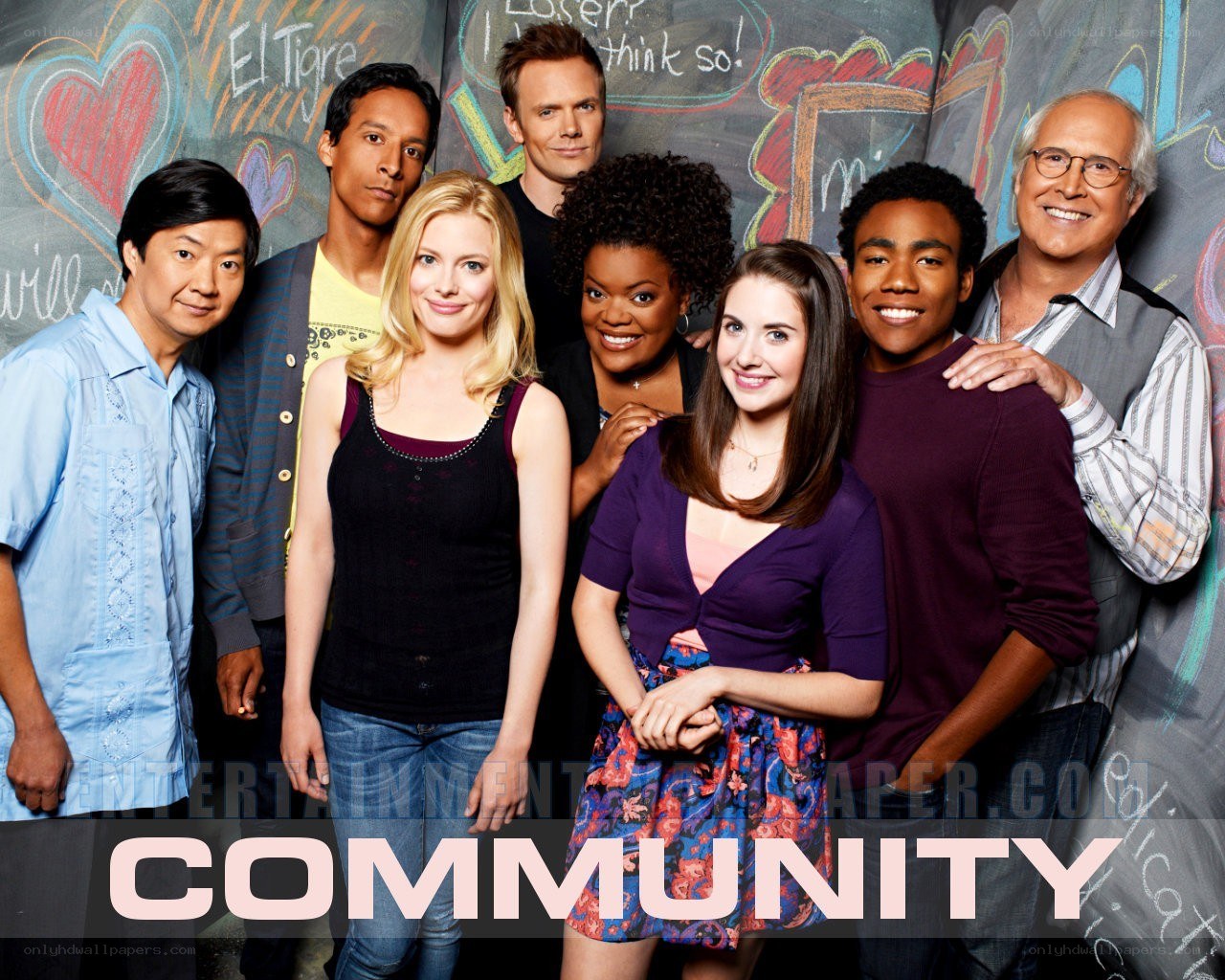 Community cast photo