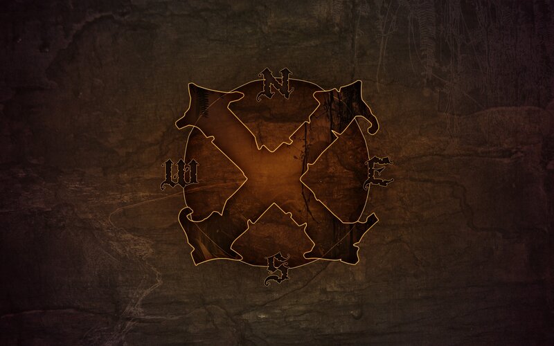 Compass Rose on Stone