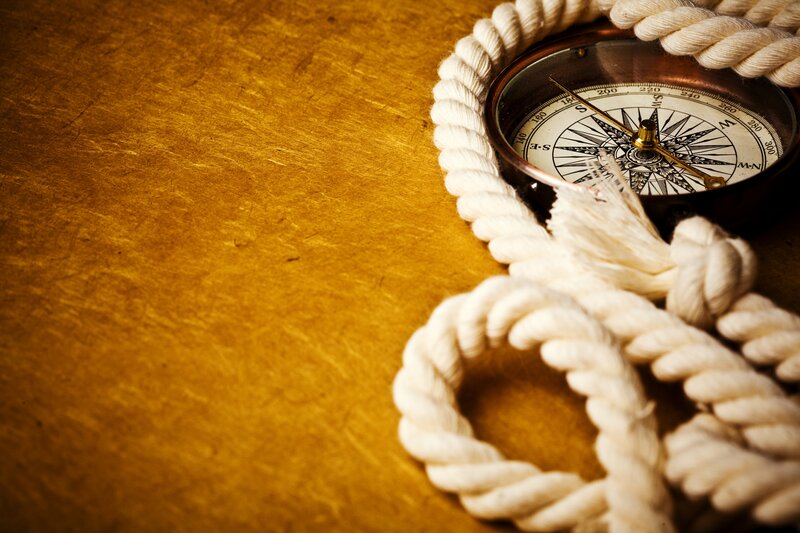 Compass with Rope
