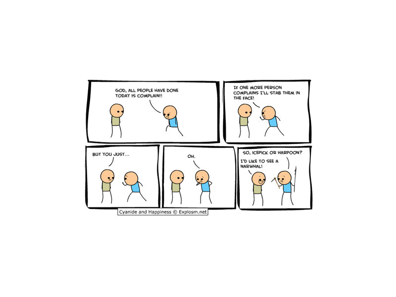 Complaining Comic