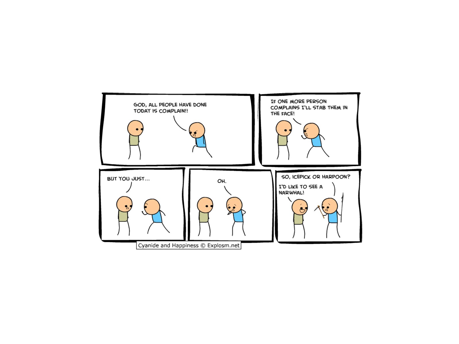 Complaining Comic