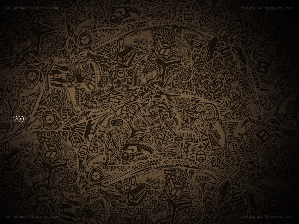 complex graphic design artwork