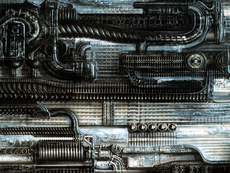complex mechanical assembly