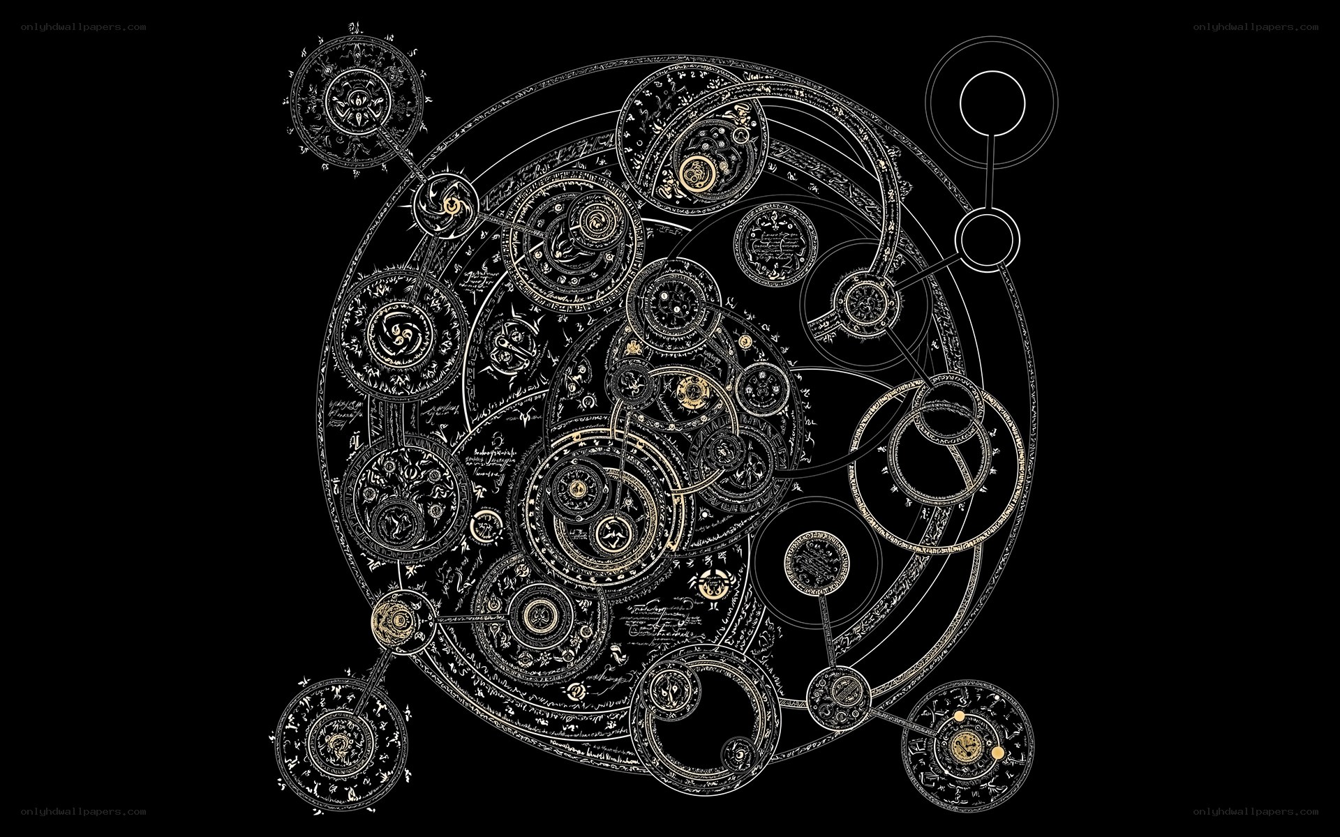 complex mechanical diagram