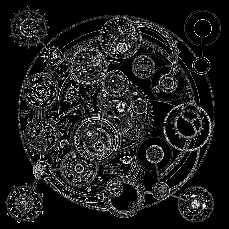 complex mechanical diagram