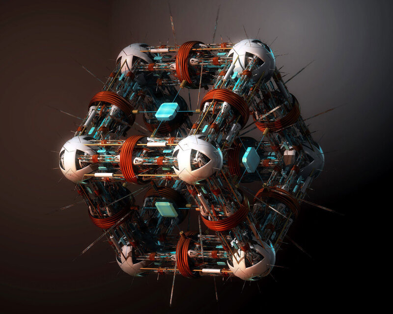 complex mechanical sphere