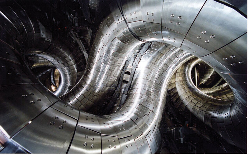 complex metal spiral structure