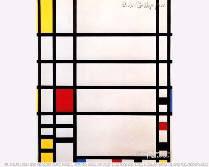 Composition with Red, Blue, and Yellow