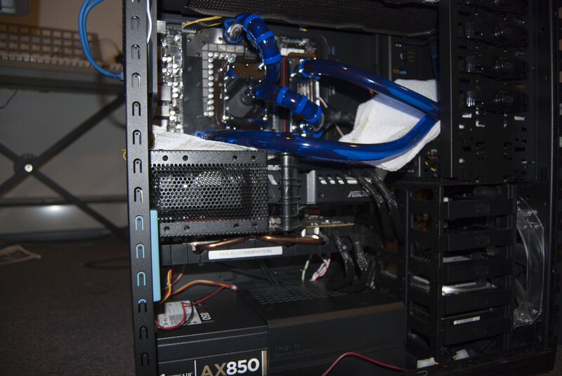 Computer Case Interior — Black, Technical