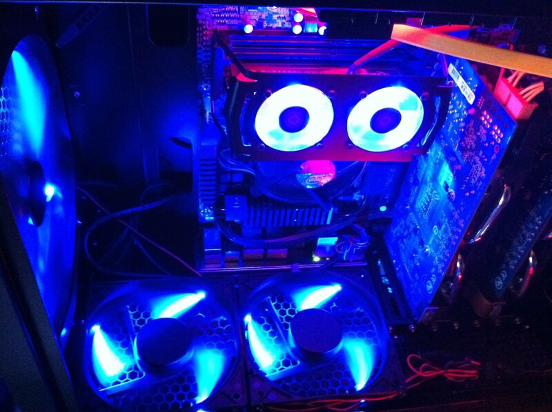 Computer Case Interior