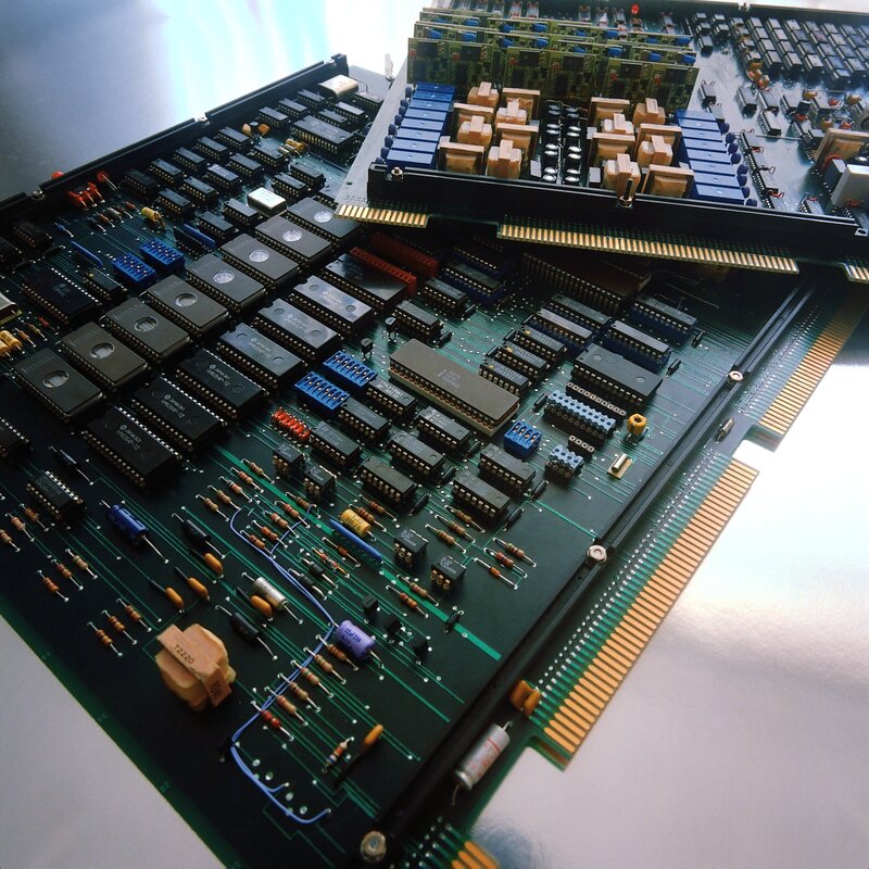 Computer Circuit Boards — Green