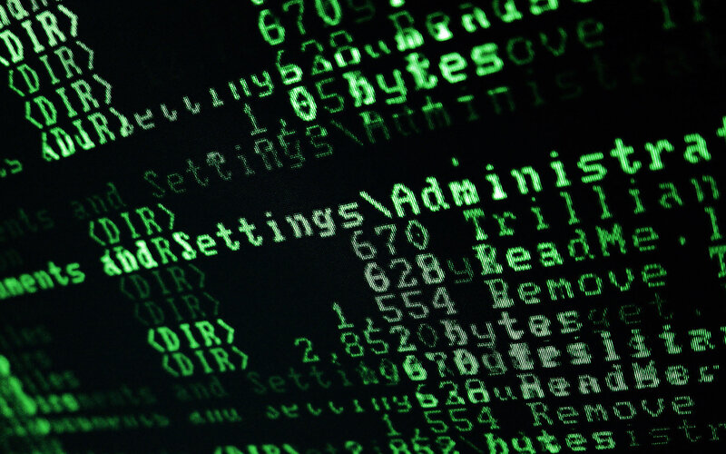 Computer Command Line — Black