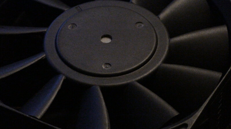 Computer Cooling Fan — Black