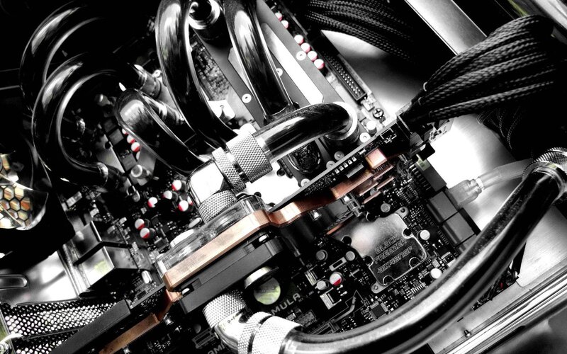 Computer Cooling System — Black, Technical