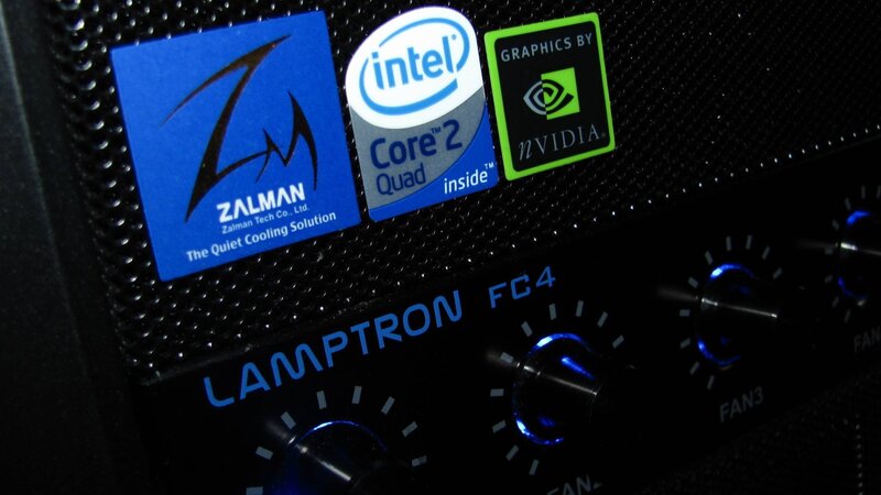 Computer Cooling System — Black