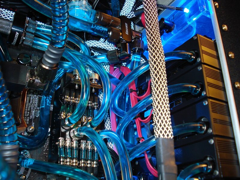 Computer Cooling System — Blue, Technical