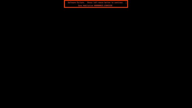 Computer Crash Screen