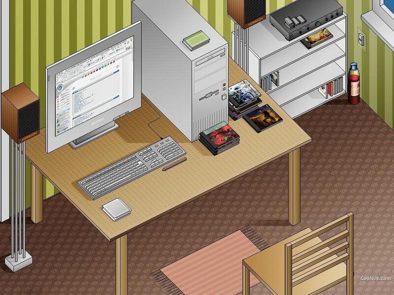 Computer Desk Setup