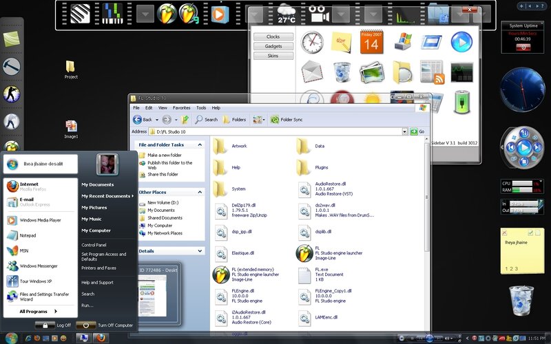 Computer Desktop Screen