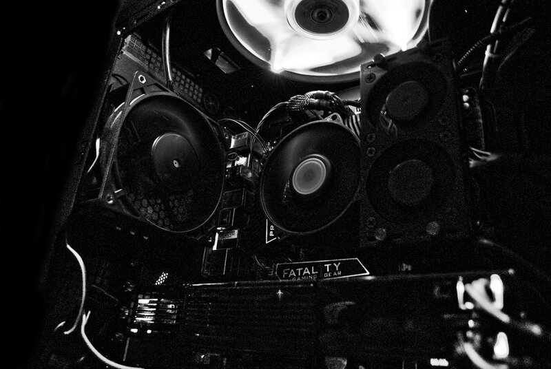 Computer Internals — Black, Dark