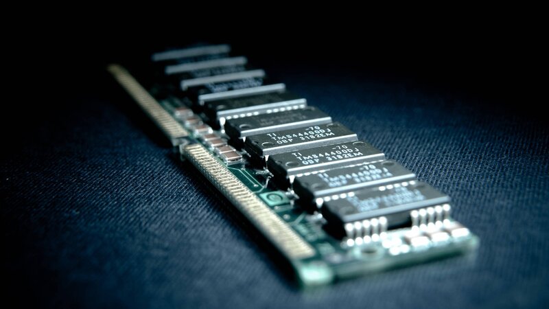 Computer Memory Module — Black