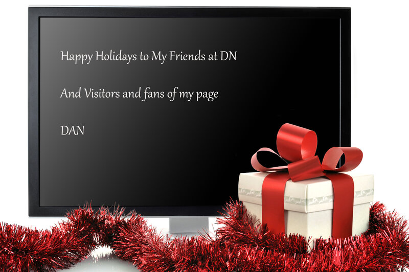 Computer Monitor with Gift